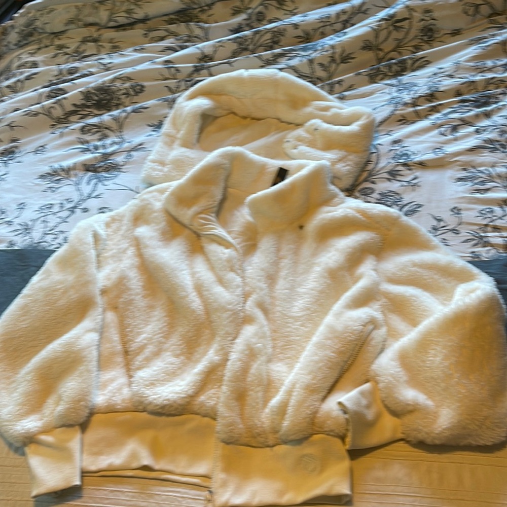 Savvi Teddy Bear Hoodie Jacket